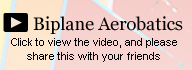 Biplane Aerobatics Video. Click Here